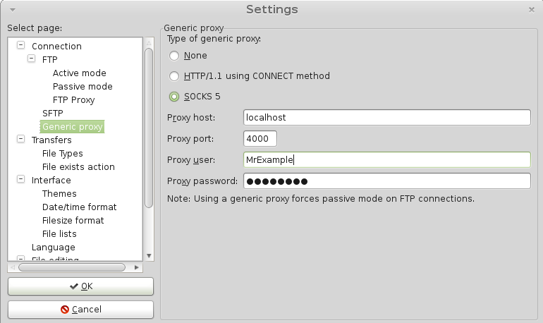 Filezilla GP